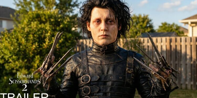 Edward Scissorhands 2: The Winter Garden - A Haunting Return to Burton's World